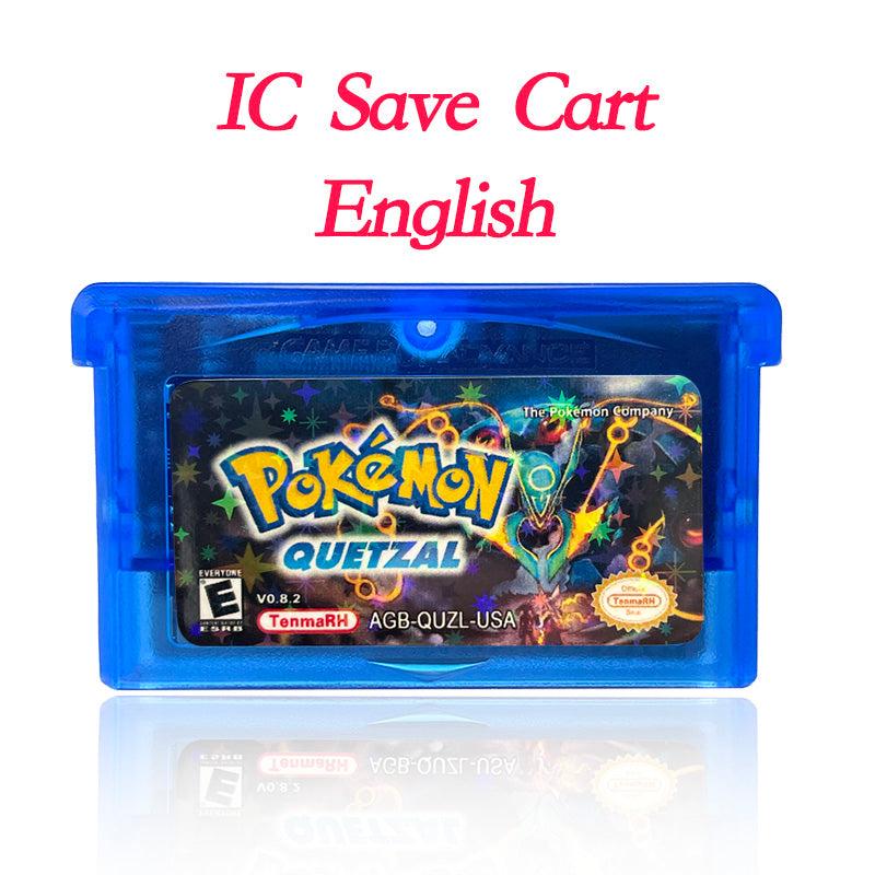 USA IC SAVE Pokemon firered extended INTERNAL LEGEND SWAAT RECHARGED YELLOW Cartridge Video Game Console Rom Hack English