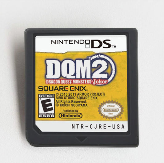 Dragon Quest Monsters Joker 2 Game cartridge for Nintendo Ds 3ds 2ds