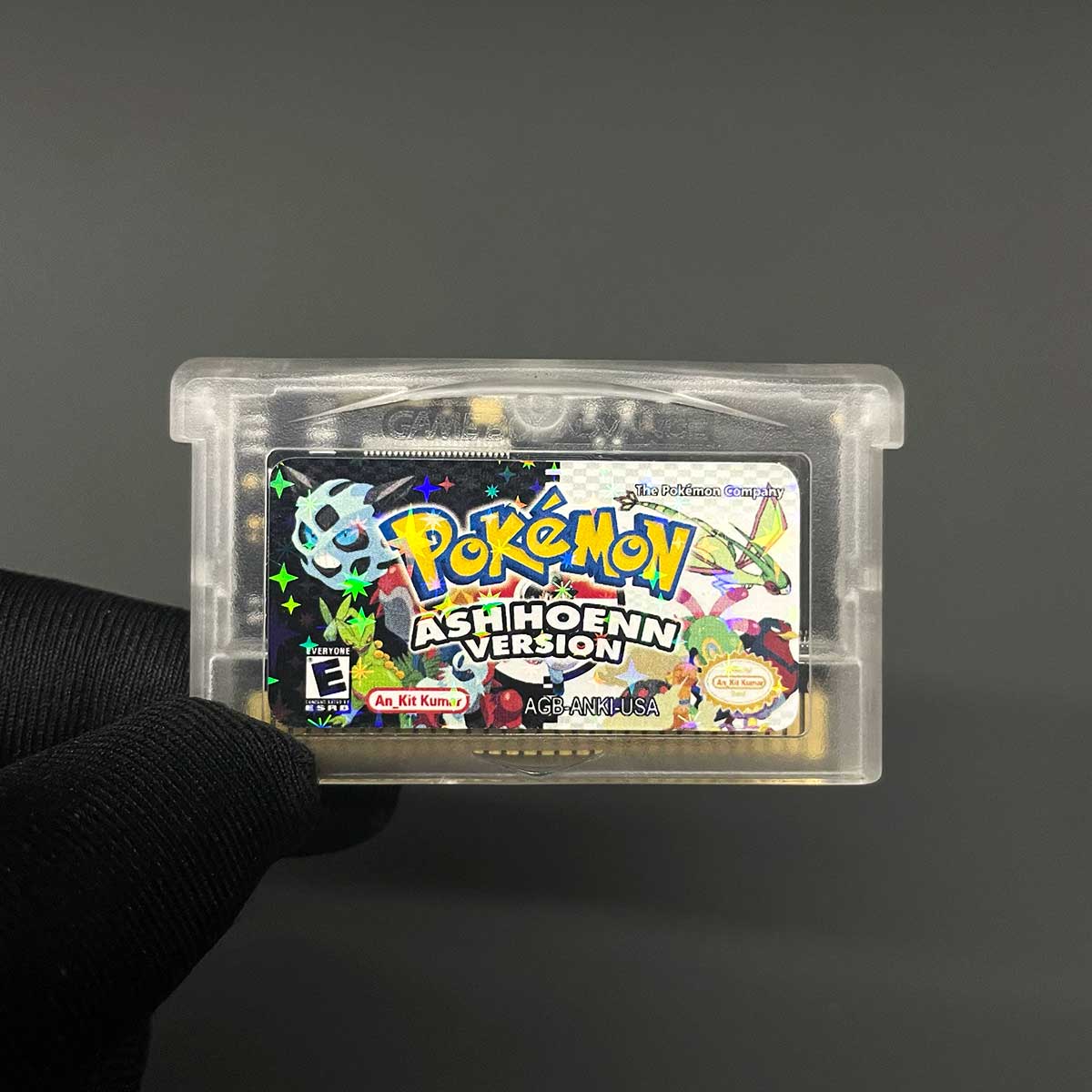 USA ESP Pokemon ash hoenn ( 1 M Flash cart ) Cartridge for GBA