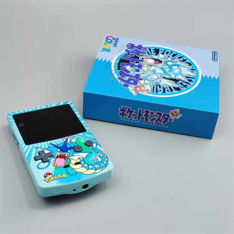 GBC GAMEBOY COLOR game console, high brightness handheld console, point-to-point full fit, Baoli Dragon