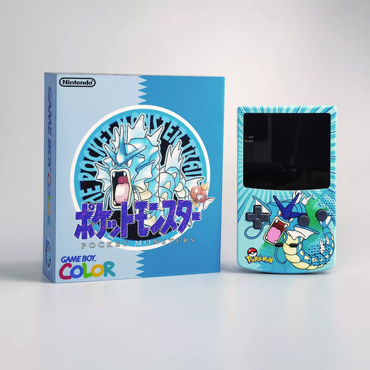 GBC GAMEBOY COLOR game console, high brightness handheld console, point-to-point full fit, Baoli Dragon