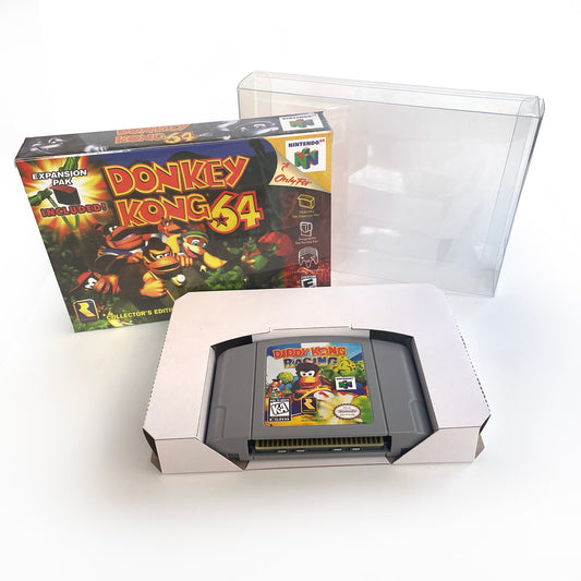 donkey kong 64 game cartridge with tray box for N64 Nintendo 64