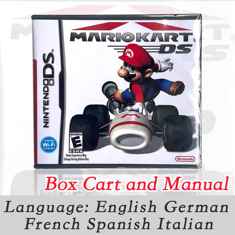Mario Kart DS Animal Crossing Wild World The Legend of Zelda Phantom Hourglass with Box Game Cartridge Manual Ds for Nintendo Ds 3ds 2ds