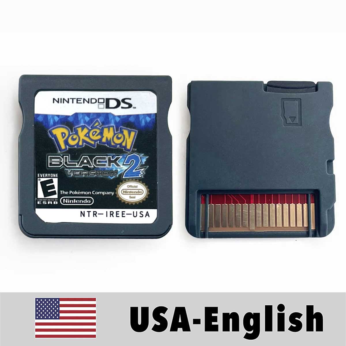 USA English Pokemon black 1 2 White 1 2 box Game Cartridge for DS NDS 3DS