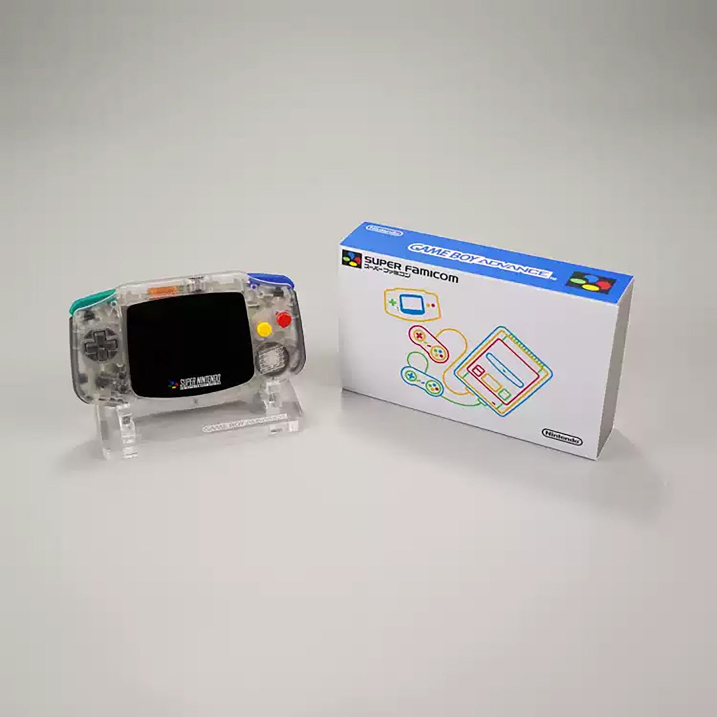 SFC original gameboy game console with high brightness backlight GBA handheld device