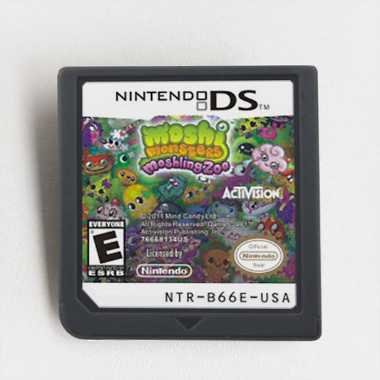 Moshi Monsters Moshling Zoo Nintendo DS Game for Kids to Explore and Collect Moshlings Game cartridge for Nintendo Ds 3ds 2ds