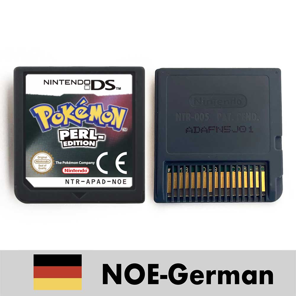 ESP ITA FRA USA EUR NOE Pokemon HeartGold SoulSilver Platinum Diamond Pearl Nintendo Video Console Game Cardride For DS 2DS 3DS