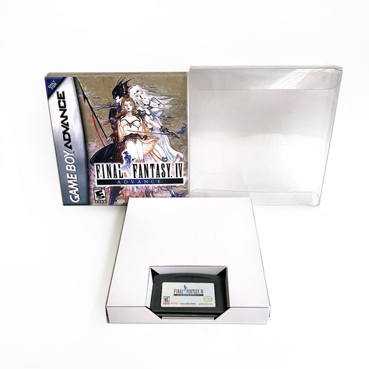 Final Fantasy 4 cartridge with tray box manual for gba game boy advance