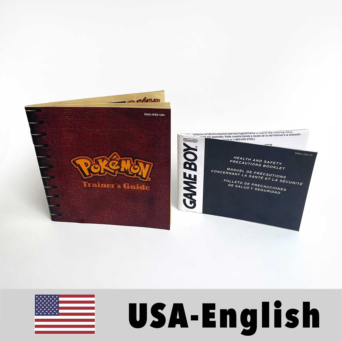 USA FRA NOE ESP ITA EUR Pokemon crystal gold silver red blue yellow Metallic FoilFinish Box Trey Manual label for GBC