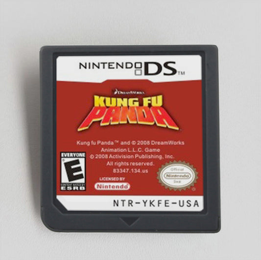 Kung Fu Panda DS Martial Arts Platformer with Po’s Humorous Adventures Game cartridge for Nintendo Ds 3ds 2ds