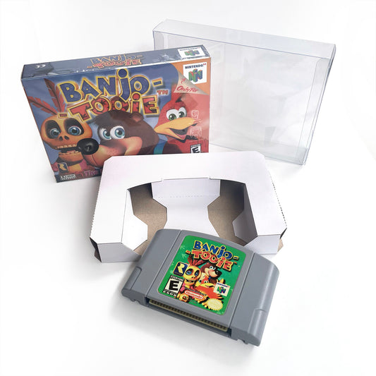 banjo tooie game cartridge with tray box for N64 Nintendo 64