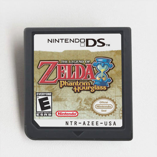 The Legend of Zelda Phantom Hourglass Game cartridge for Nintendo Ds 3ds 2ds
