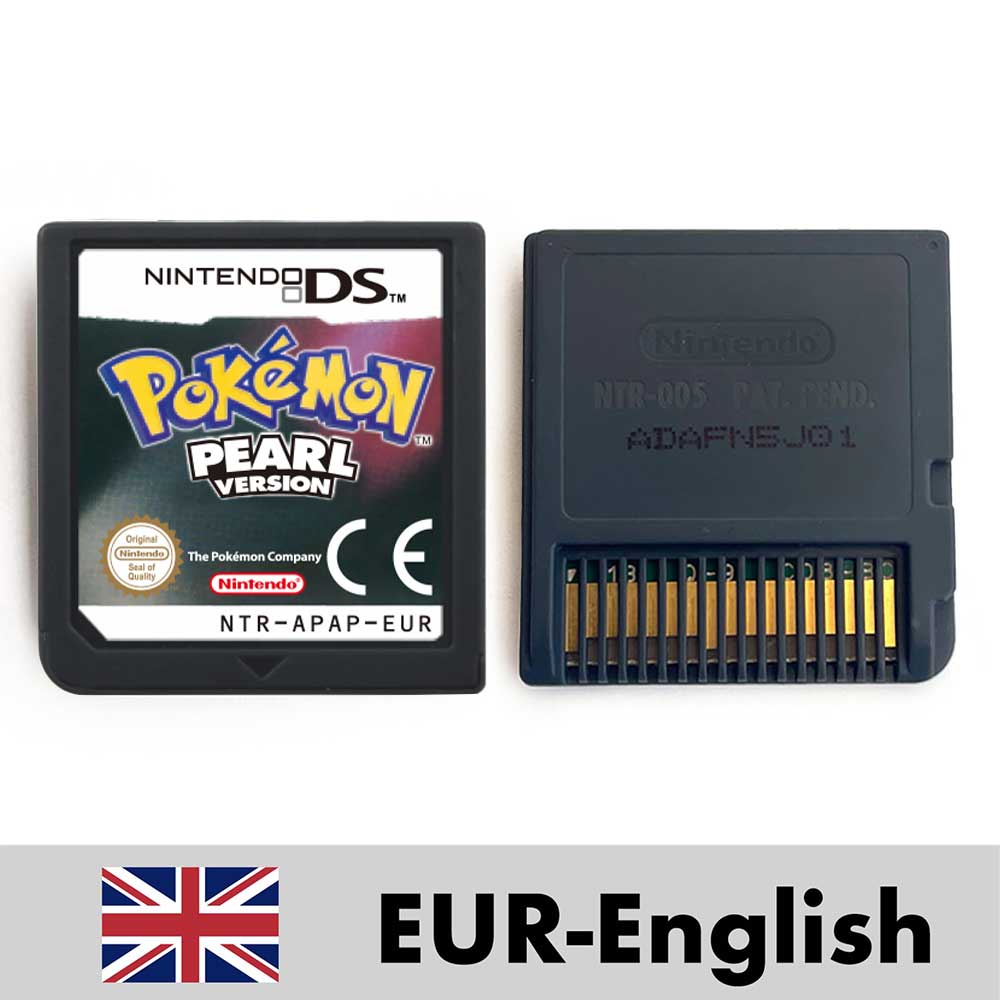 ESP ITA FRA USA EUR NOE Pokemon HeartGold SoulSilver Platinum Diamond Pearl Nintendo Video Console Game Cardride For DS 2DS 3DS