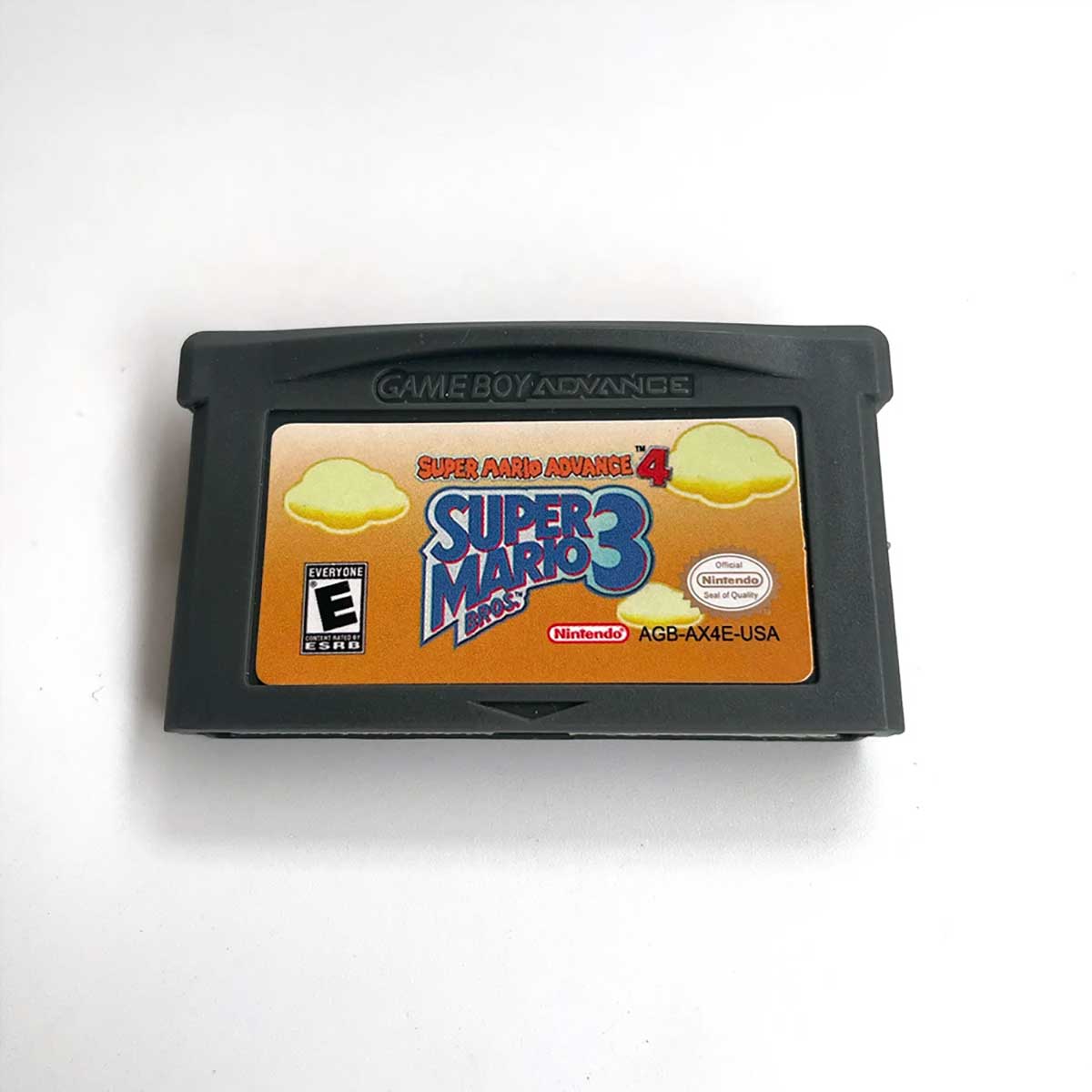 USA Englsih Super Mario Acvance 4 Nintendo Tray Box for Game Cartridge Gba Game Boy Advance