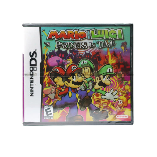 Mario & Luigi: Partners in Time With Box Game cartridge Manual Ds  for Nintendo Ds 3ds 2ds