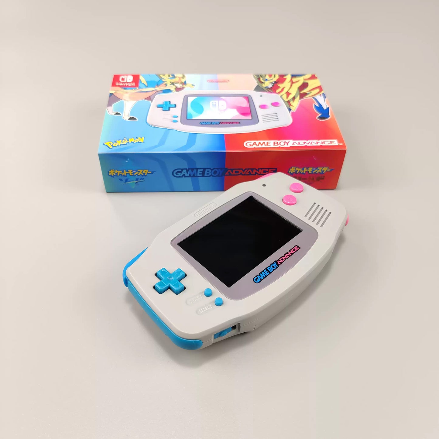 GBA GAMEBOY Advance color game console with high brightness SP GBM switch sword shield