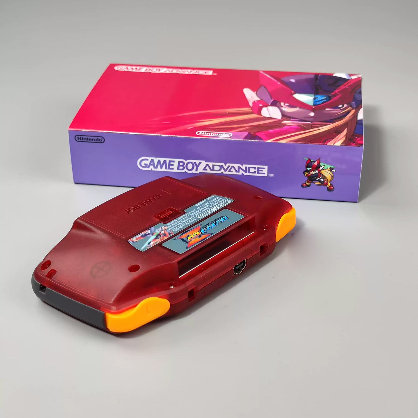 GBA GAMEBOY Advance Game Console Color Highlighting SP NDSLPSP Mega Man