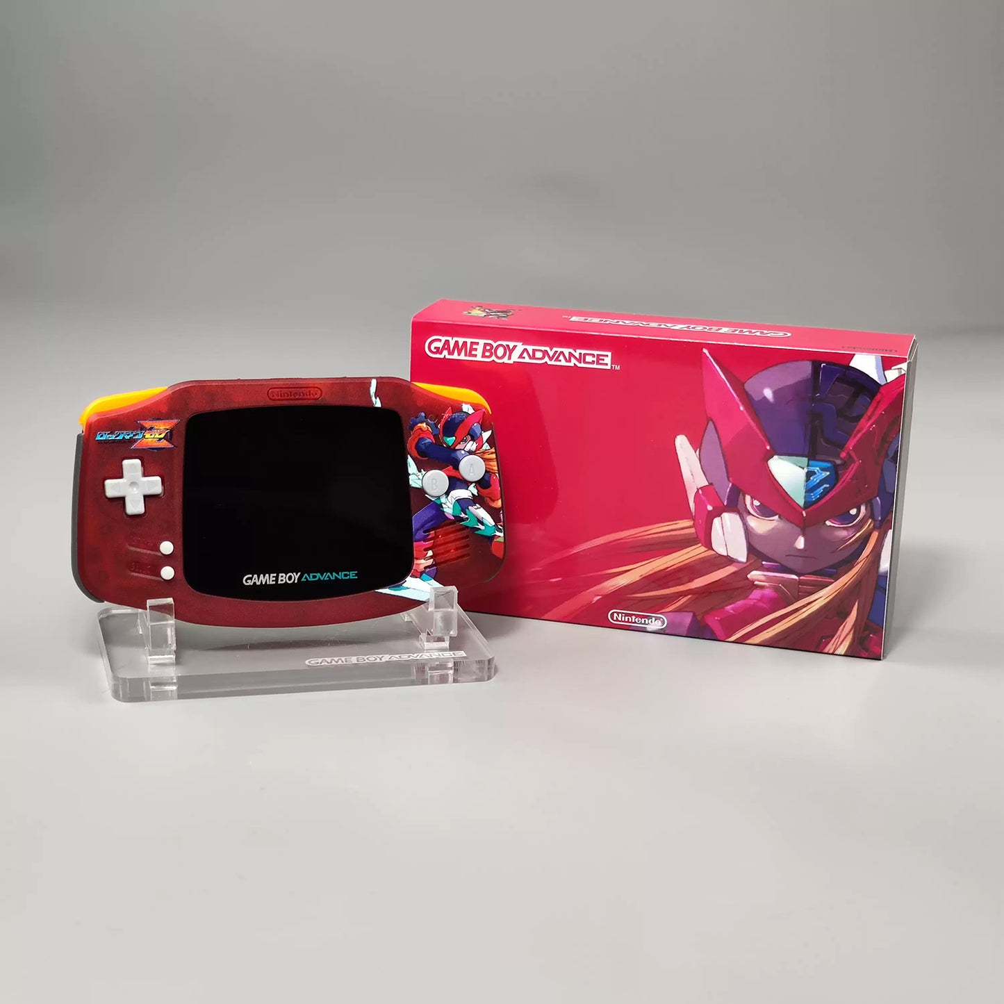 GBA GAMEBOY Advance Game Console Color Highlighting SP NDSLPSP Mega Man