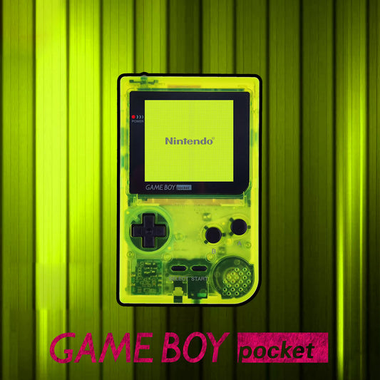 GBP GAMEBOY Pocket Gaming Console High Brightness Pixel Retro Palm Phone Point to Point