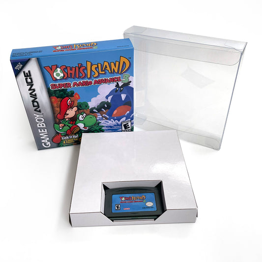 super mario acvance 3 cartridge with tray box for gba game boy advance