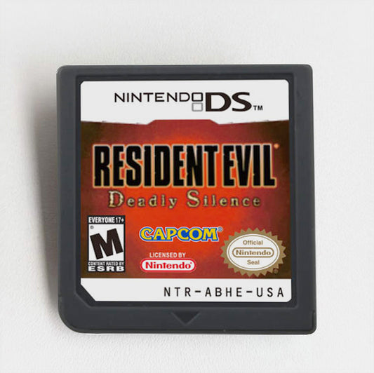 Resident Evil Deadly Silence Game cartridge for Nintendo Ds 3ds 2ds
