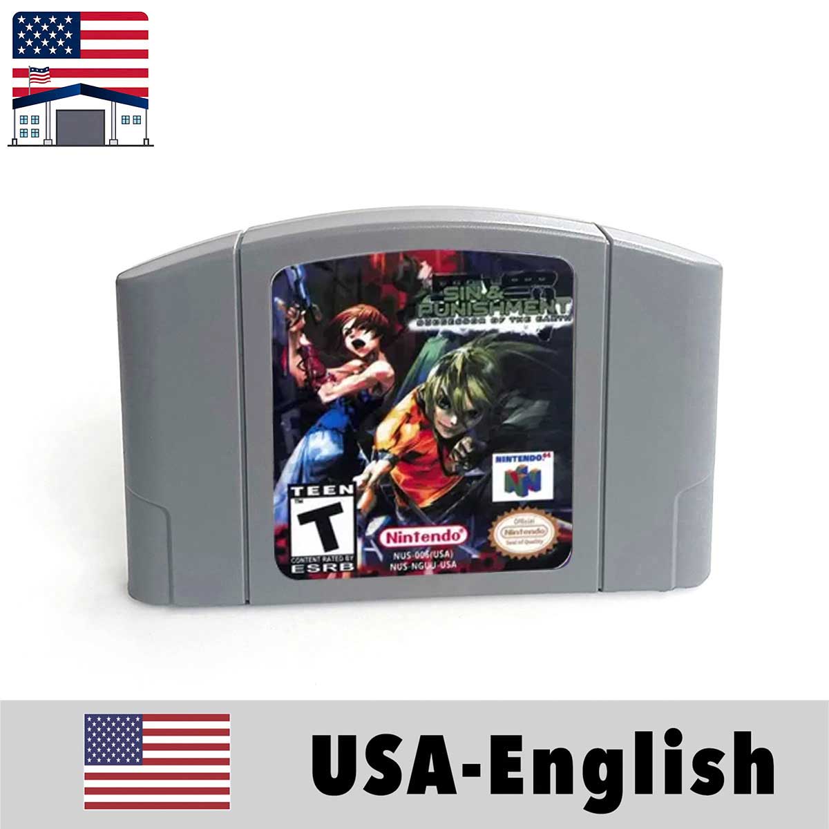（Shipped From The United States) USA NTSC Version English Retro Video Game Consoles 64bit Game Cartridge for N64