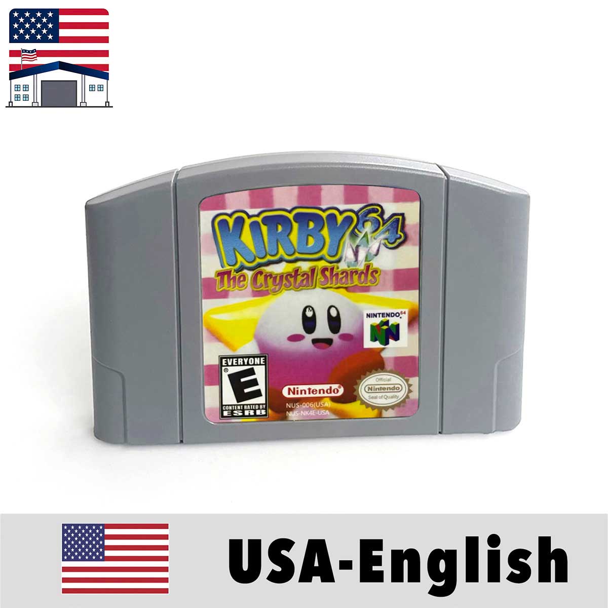 （Shipped From The United States) USA NTSC Version English Retro Video Game Consoles 64bit Game Cartridge for N64