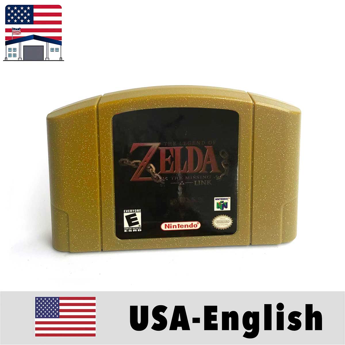 （Shipped From The United States) THE-LEGEND-OF-ZELDA Series USA NTSC Version English Retro Video Game Consoles 64bit Game Cartridge for N64