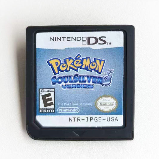 Pokemon SoulSilver Version Game cartridge for Nintendo Ds 3ds 2ds