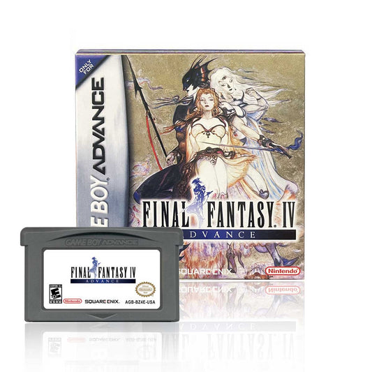 USA Englsih Final Fantasy 4 Tray Box Nintendo Game Cartridge for Gba Game Boy Advance