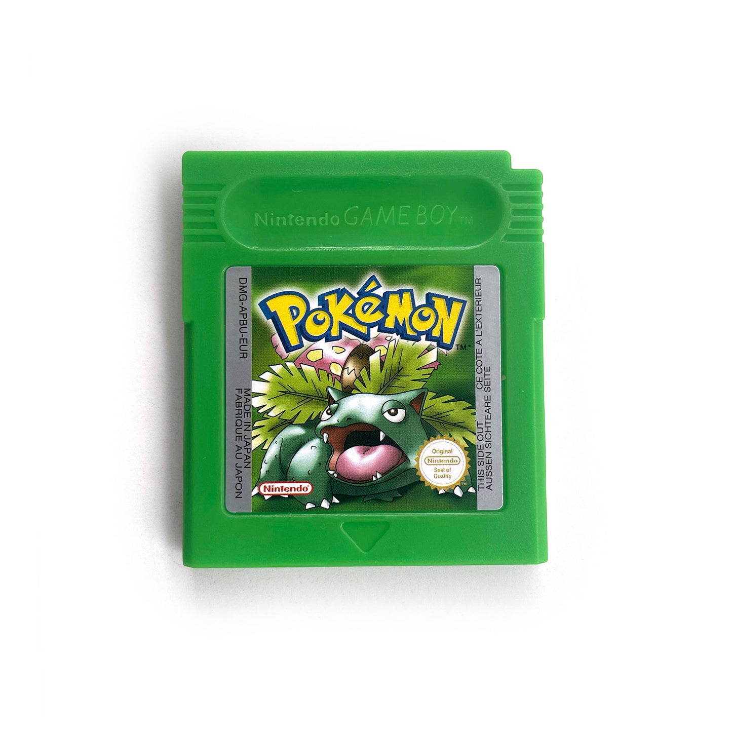 GBC GAME EUR english gbc game pokemon green Nintendo cartridge with tray box game boy color