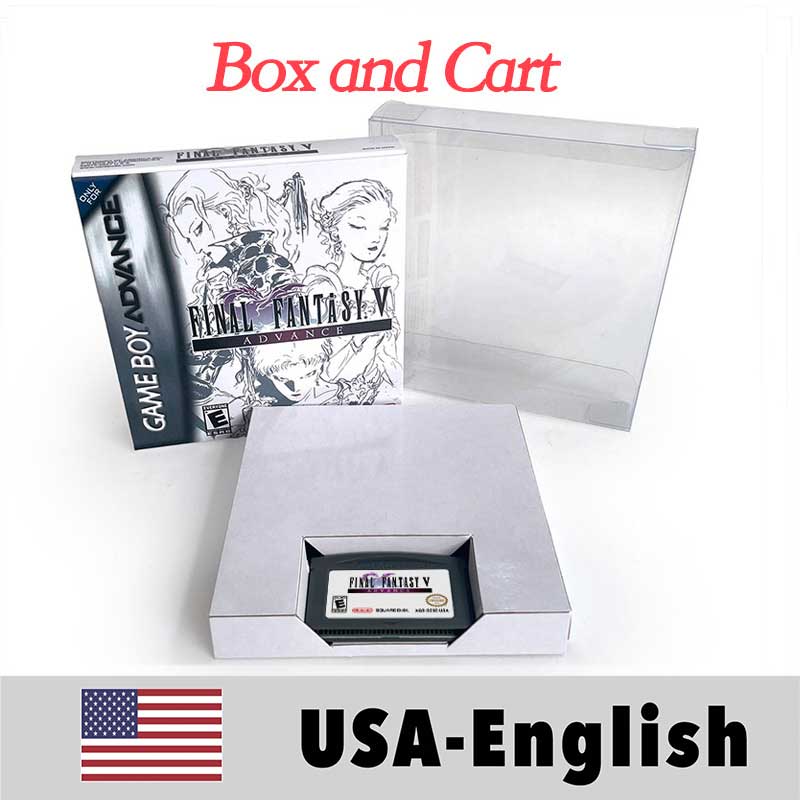 USA Englsih Zelda,super Mario,Castlevania,Metroid,Kirby,Final Fantasy,donkey Kong,Fire Emblem Nintendo box tray Game Cartridge for Gba