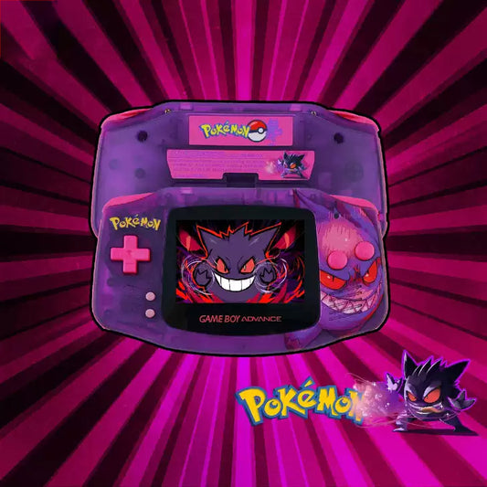Original Gameboy game console with high brightness backlight GBA handheld device for children born in the 1980s